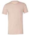 CVC3001 3001CVC Canvas Unisex Heather CVC T-Shirt Heather Prism Peach colour image
